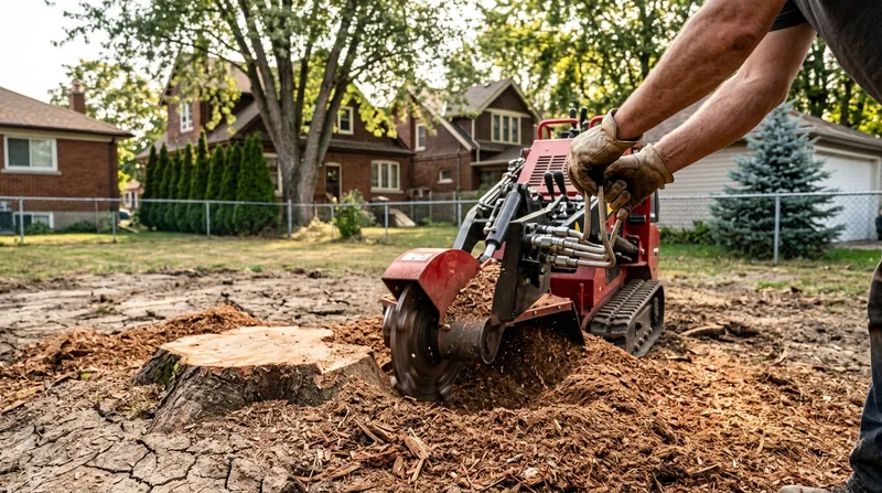 Stump Grinding in Windsor