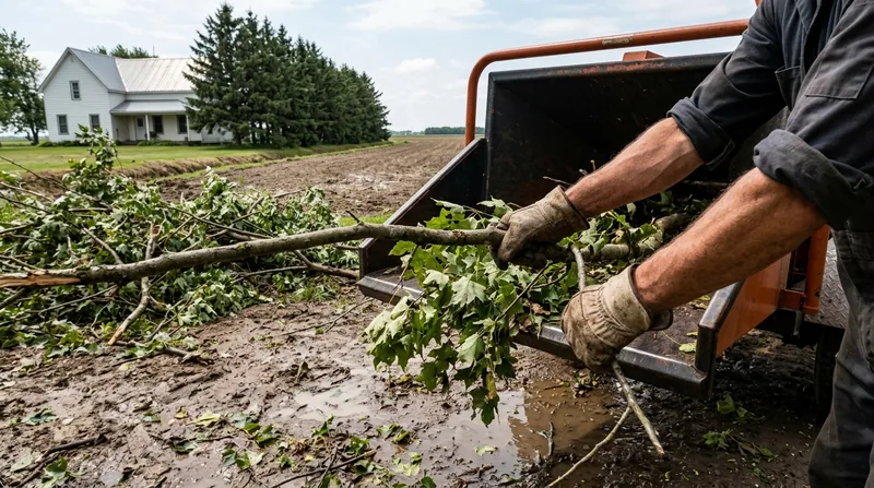 Wood Chipping in Windsor